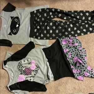Girls 4pc outfit